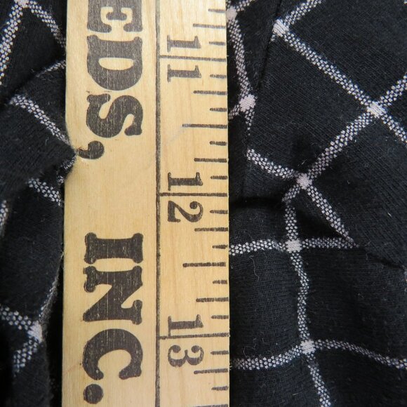 Old Navy Pants Womens 2XL Black White Windowpane Stretch Pull On Slim Ankle XXL - Picture 7 of 8